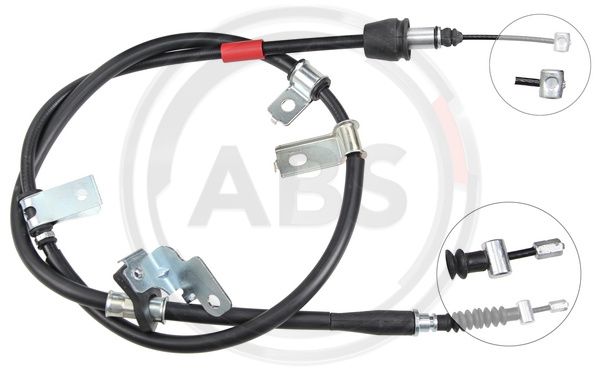 ABS Uže, parkirna kočnica