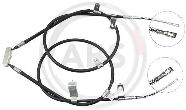 ABS Uže, parkirna kočnica