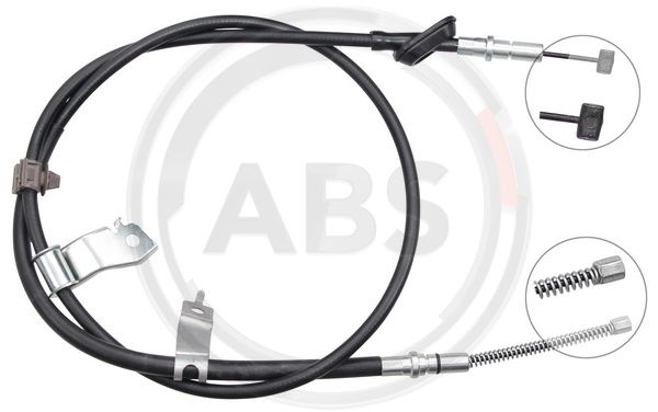 ABS Uže, parkirna kočnica