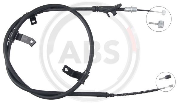 ABS Uže, parkirna kočnica