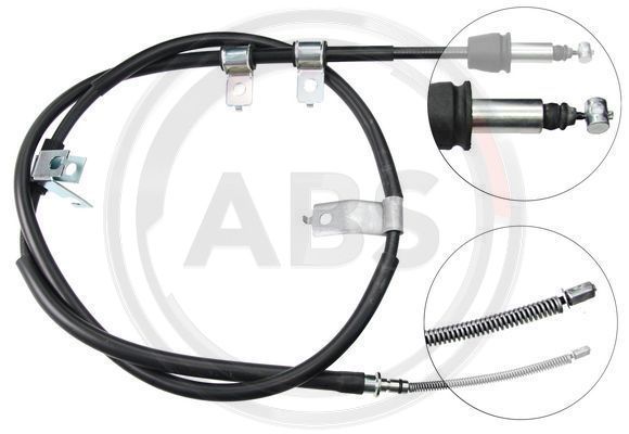 ABS Uže, parkirna kočnica