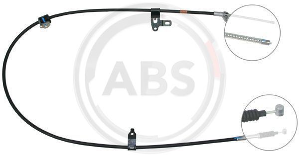 ABS Uže, parkirna kočnica