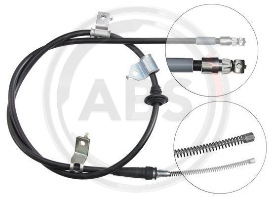 ABS Uže, parkirna kočnica