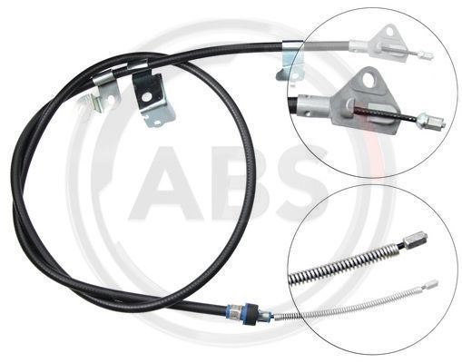 ABS Uže, parkirna kočnica