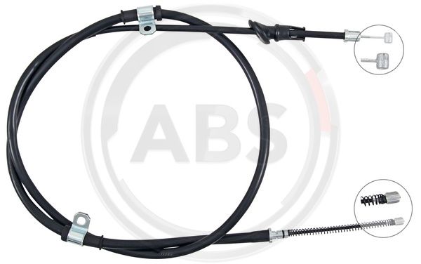 ABS Uže, parkirna kočnica