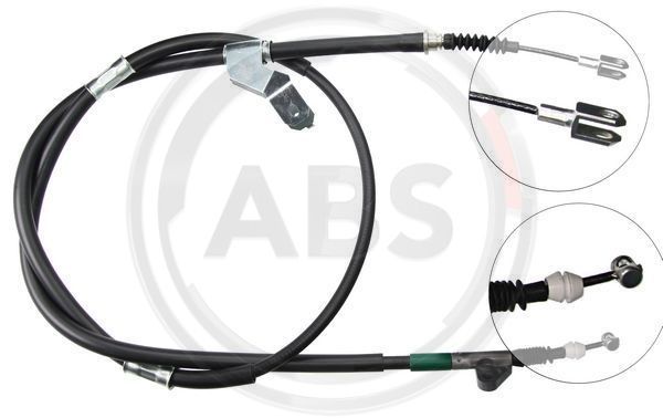 ABS Uže, parkirna kočnica