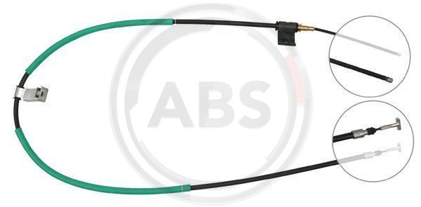 ABS Uže, parkirna kočnica