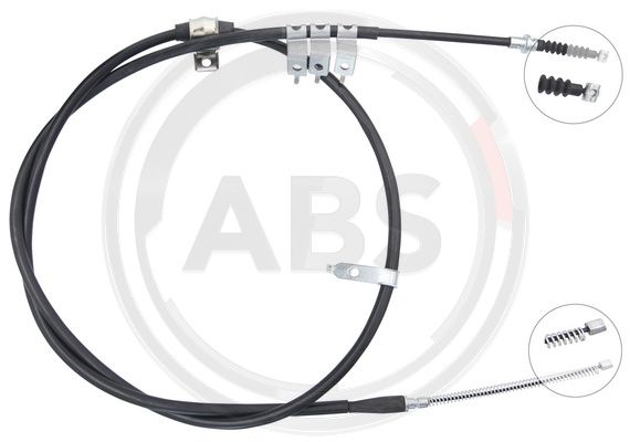 ABS Uže, parkirna kočnica