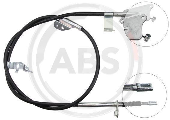 ABS Uže, parkirna kočnica