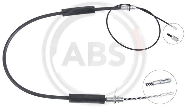 ABS Uže, parkirna kočnica