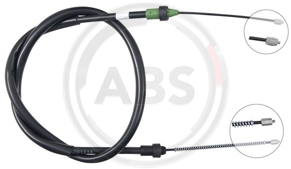 ABS Uže, parkirna kočnica