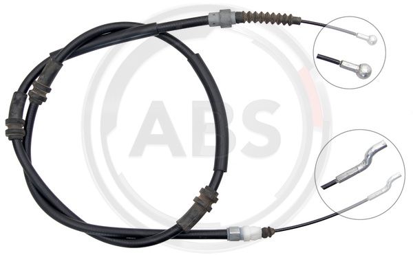 ABS Uže, parkirna kočnica