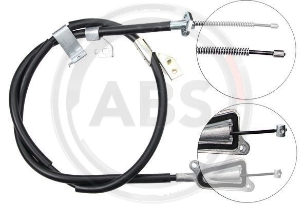 ABS Uže, parkirna kočnica