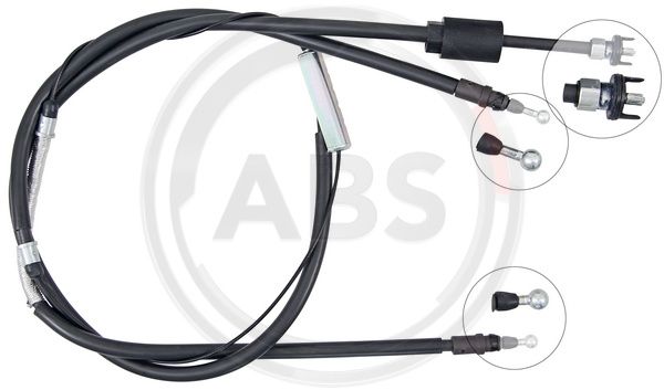 ABS Uže, parkirna kočnica