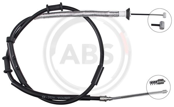 ABS Uže, parkirna kočnica