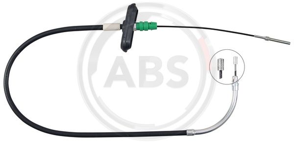 ABS Uže, parkirna kočnica