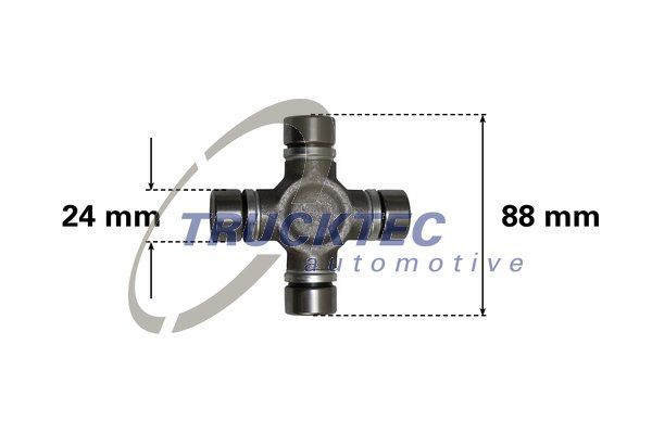 TRUCKTEC AUTOMOTIVE Zglob, uzdužno vratilo