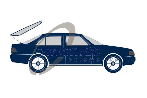 TRUCKTEC AUTOMOTIVE Brtva, stražnje staklo