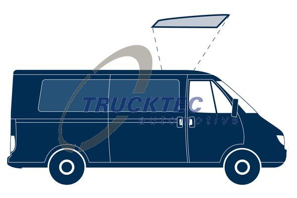 TRUCKTEC AUTOMOTIVE Brtva, pomični krovni otvor