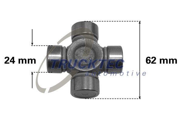 TRUCKTEC AUTOMOTIVE Zglob, uzdužno vratilo