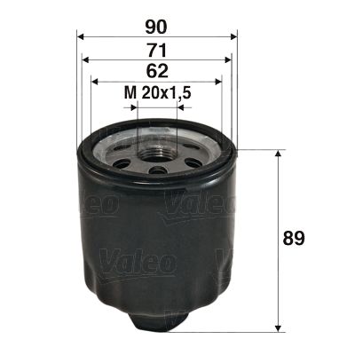 VALEO Filter za ulje