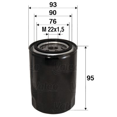 VALEO Filtar ulja