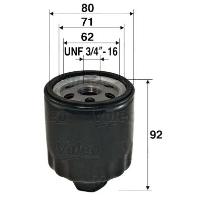 VALEO Filter za ulje