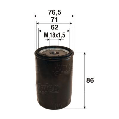 VALEO Filter za ulje