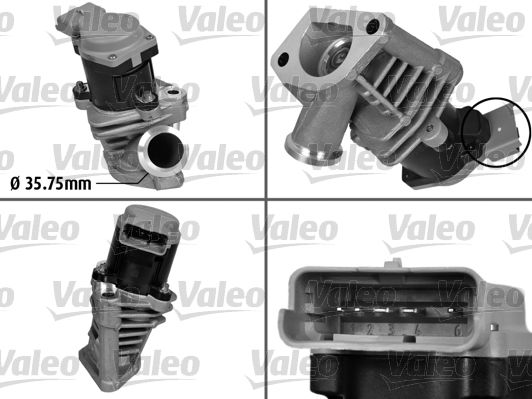 Valeo AGR-ventil