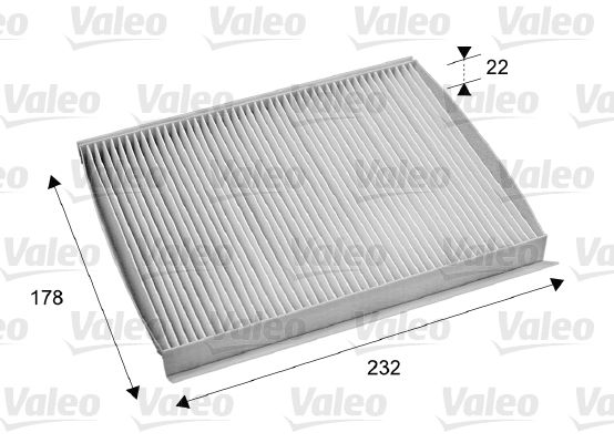Valeo Filtar, zrak unutrašnjeg prostora