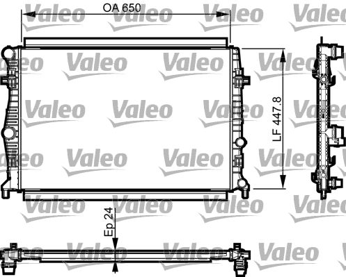 VALEO Hladnjak, hlađenje motora