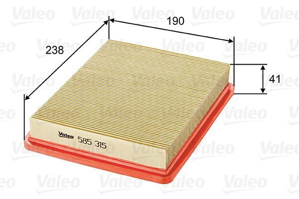 VALEO Filter za zrak