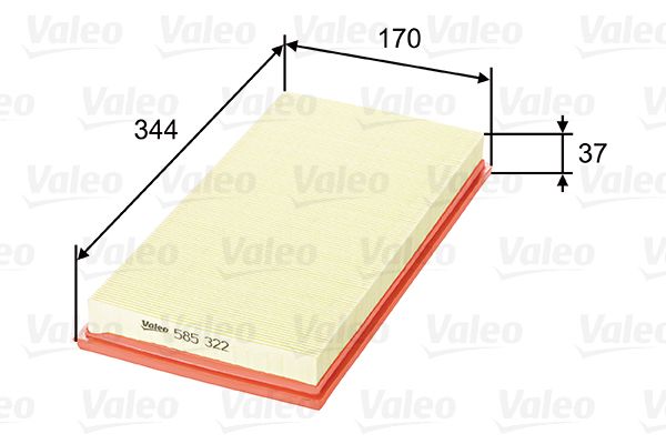 VALEO Filter za zrak