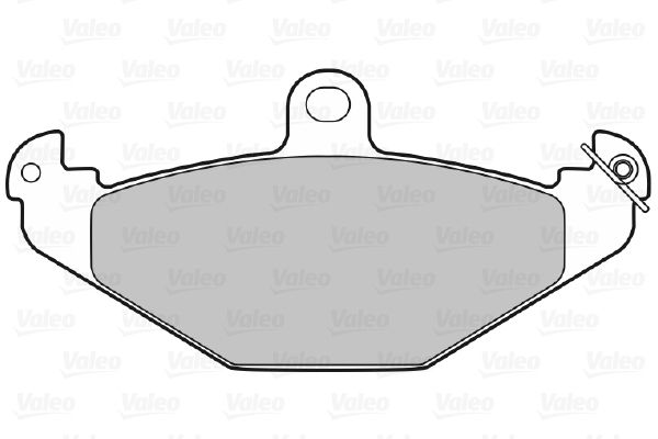 Valeo Komplet kočionih obloga, disk-kočnica