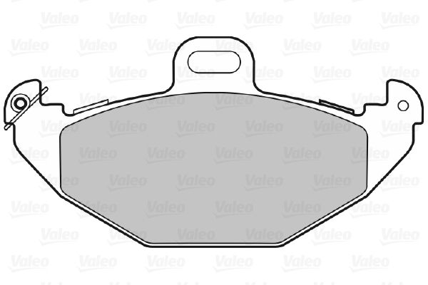 Valeo Komplet kočionih obloga, disk-kočnica