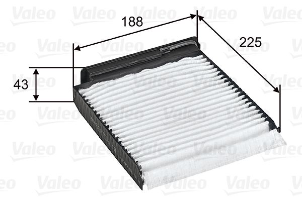 Valeo Filtar, zrak unutrašnjeg prostora