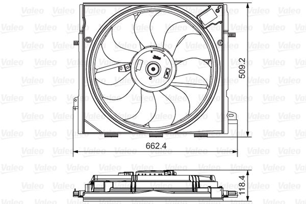 VALEO Ventilator, hlađenje motora