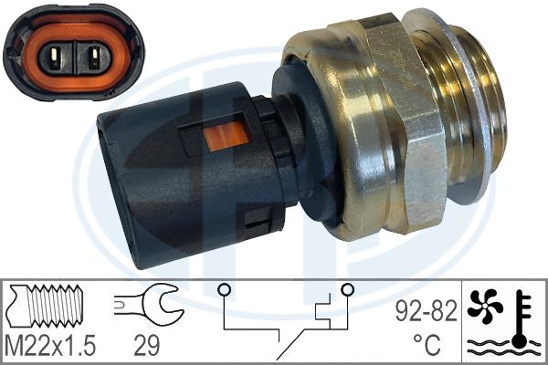 ERA Temperaturna sklopka, ventilator hladnjaka