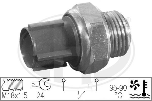 ERA Temperaturna sklopka, ventilator hladnjaka