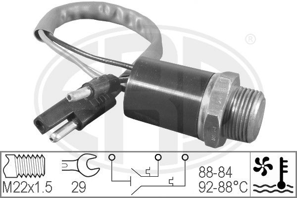 ERA Temperaturna sklopka, ventilator hladnjaka