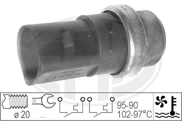 ERA Temperaturna sklopka, ventilator hladnjaka