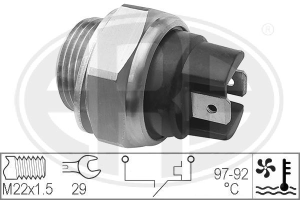 ERA Temperaturna sklopka, ventilator hladnjaka