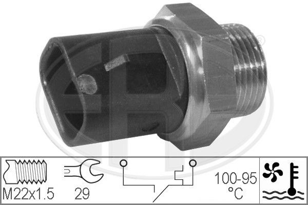 ERA Temperaturna sklopka, ventilator hladnjaka