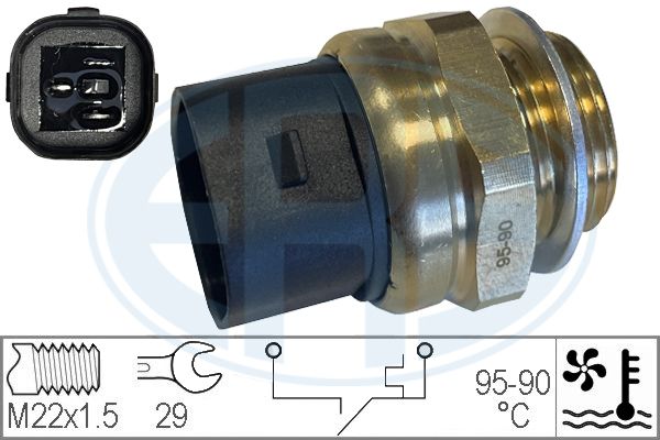 ERA Temperaturna sklopka, ventilator hladnjaka