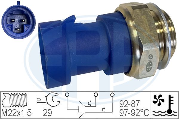 ERA Temperaturna sklopka, ventilator hladnjaka
