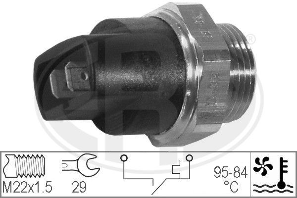 ERA Temperaturna sklopka, ventilator hladnjaka