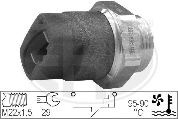 ERA Temperaturna sklopka, ventilator hladnjaka