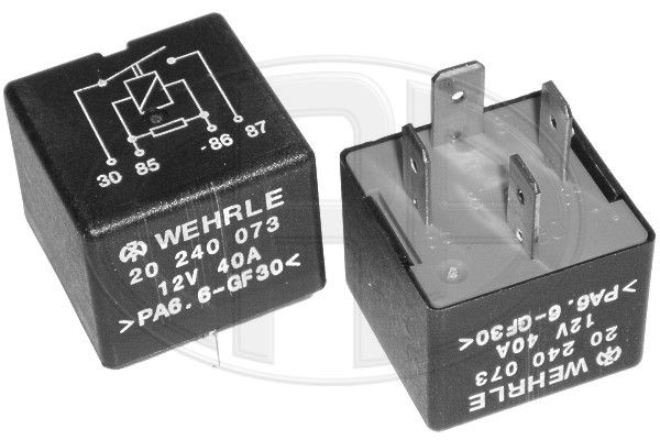 ERA Relej, naknadni rad ventilatora hladnjaka