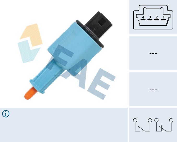 FAE Sklopka kočionog svjetla