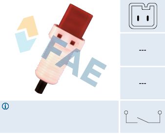 FAE Sklopka kočionog svjetla